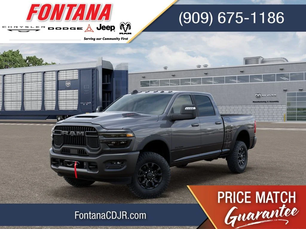 New 2026 Ceramic Gray Clear-Coat Exterior Paint RAM Power Wagon image 1