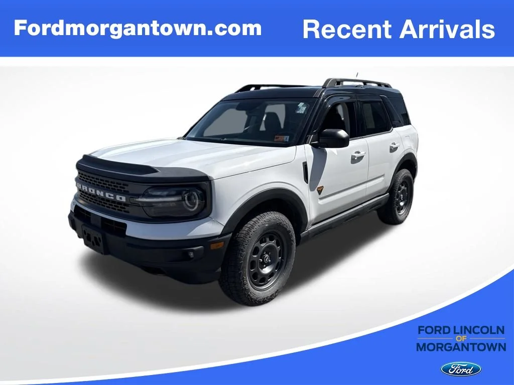 Used 2022 Oxford White Ford Badlands image 1