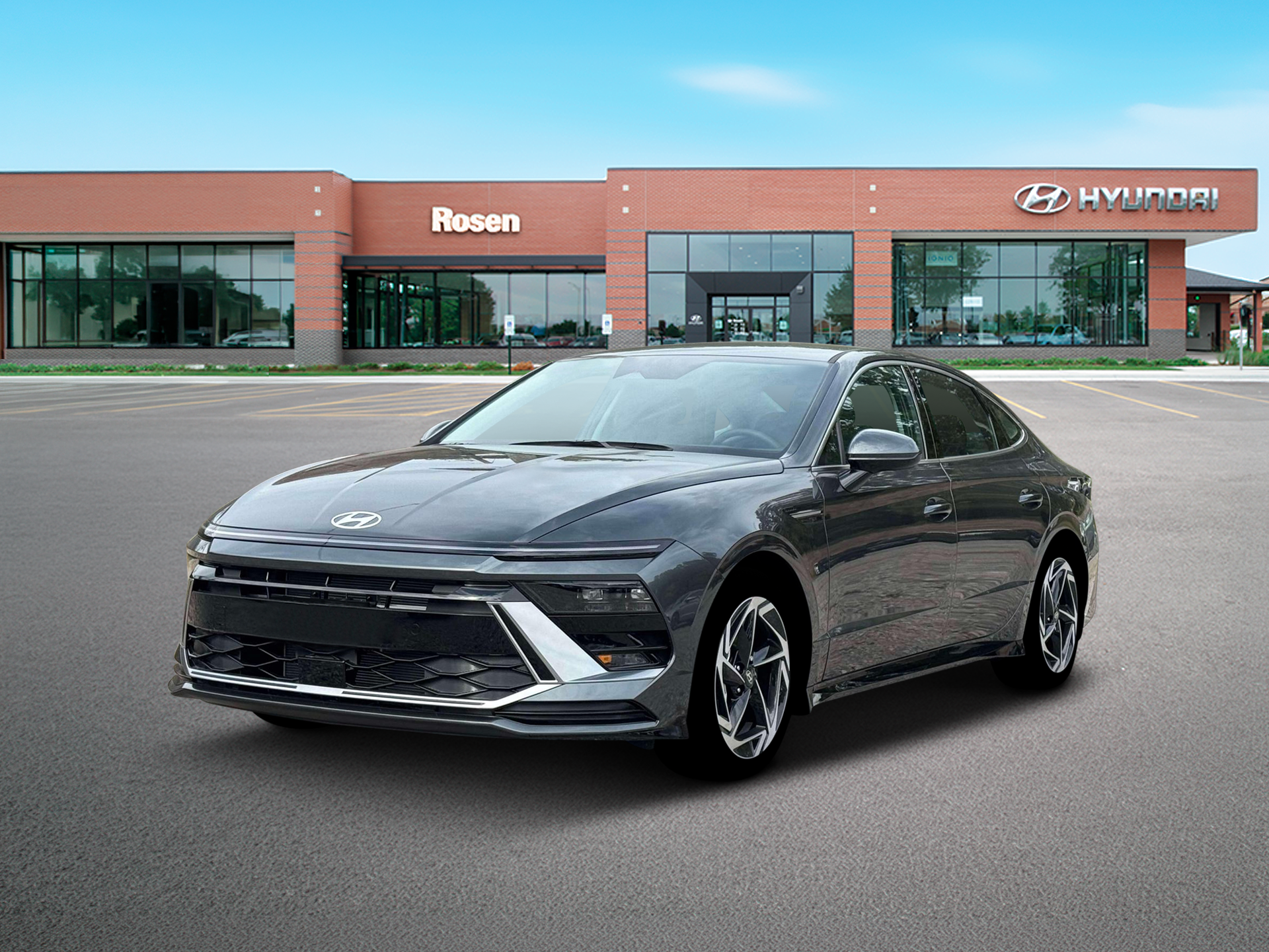 New 2026 Gray Hyundai SEL Sport image 1