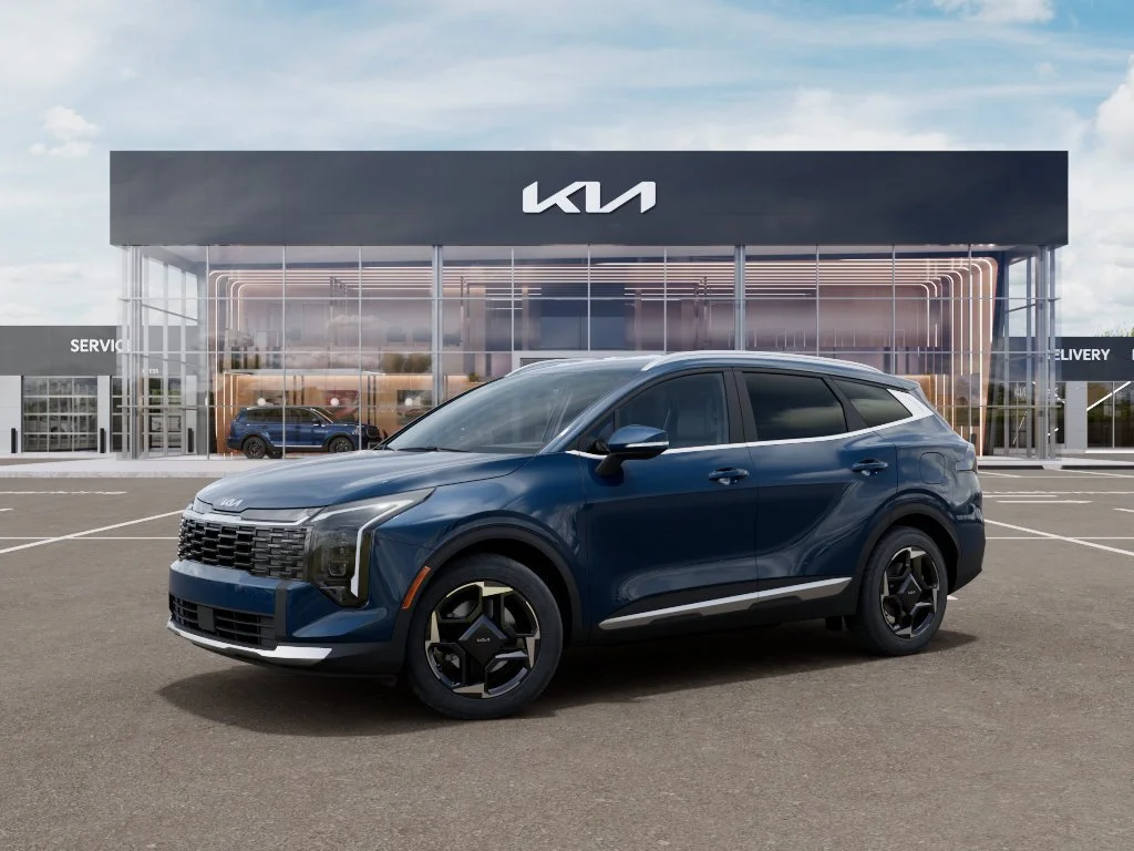 New 2027 Blue Kia EX image 3