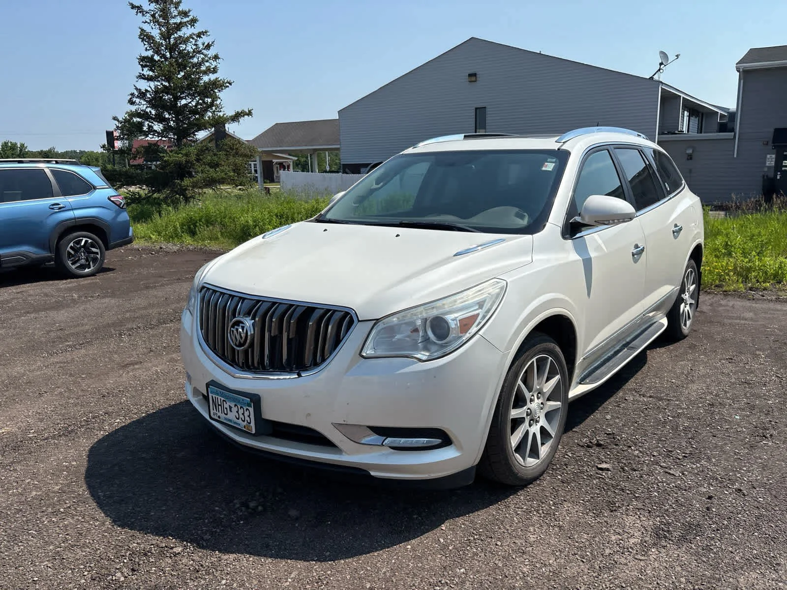 Used 2015 Buick Enclave Leather with VIN 5GAKVBKD8FJ310553 for sale in Hermantown, Minnesota