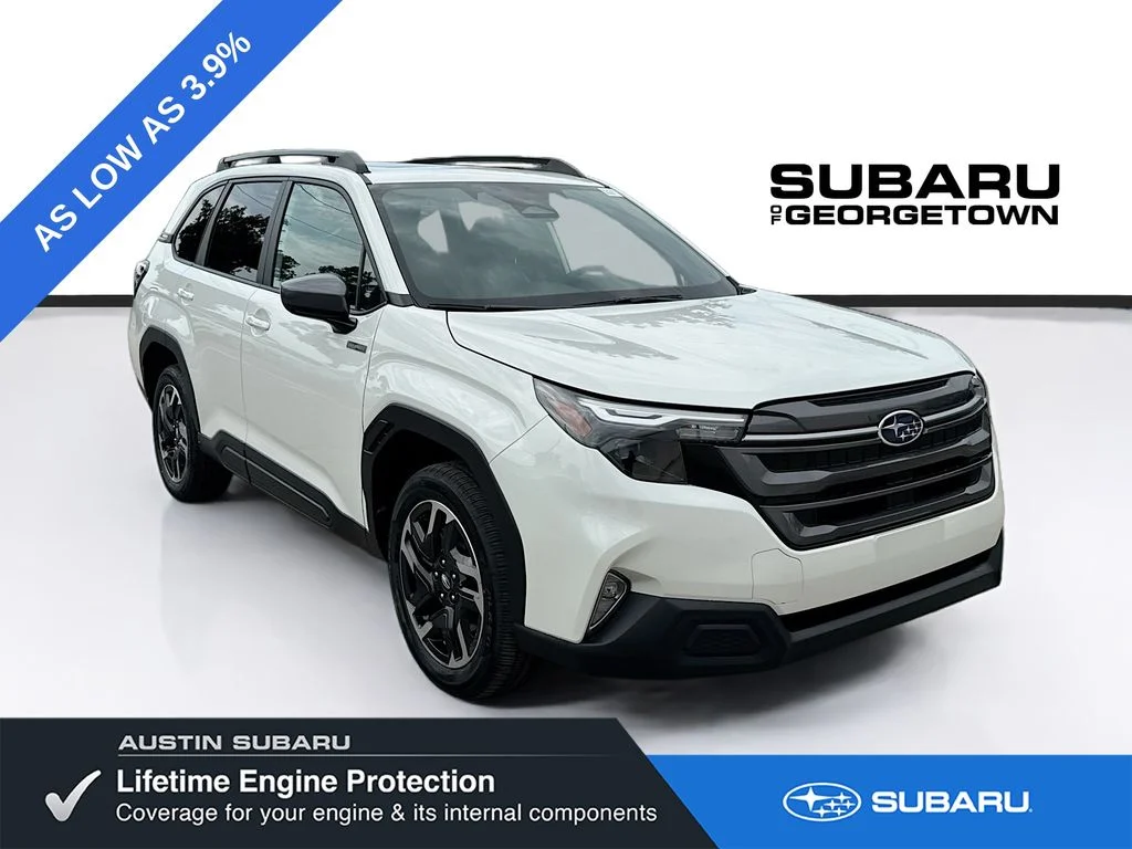 New 2026 White Subaru Premium Hybrid image 1