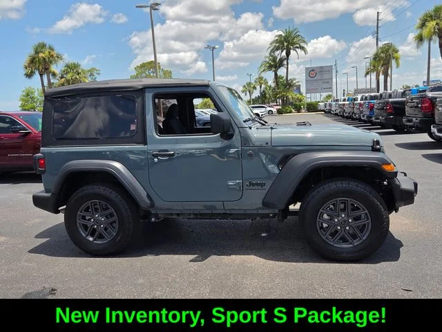 Certified Used 2025 Gray Jeep Sport S image 8