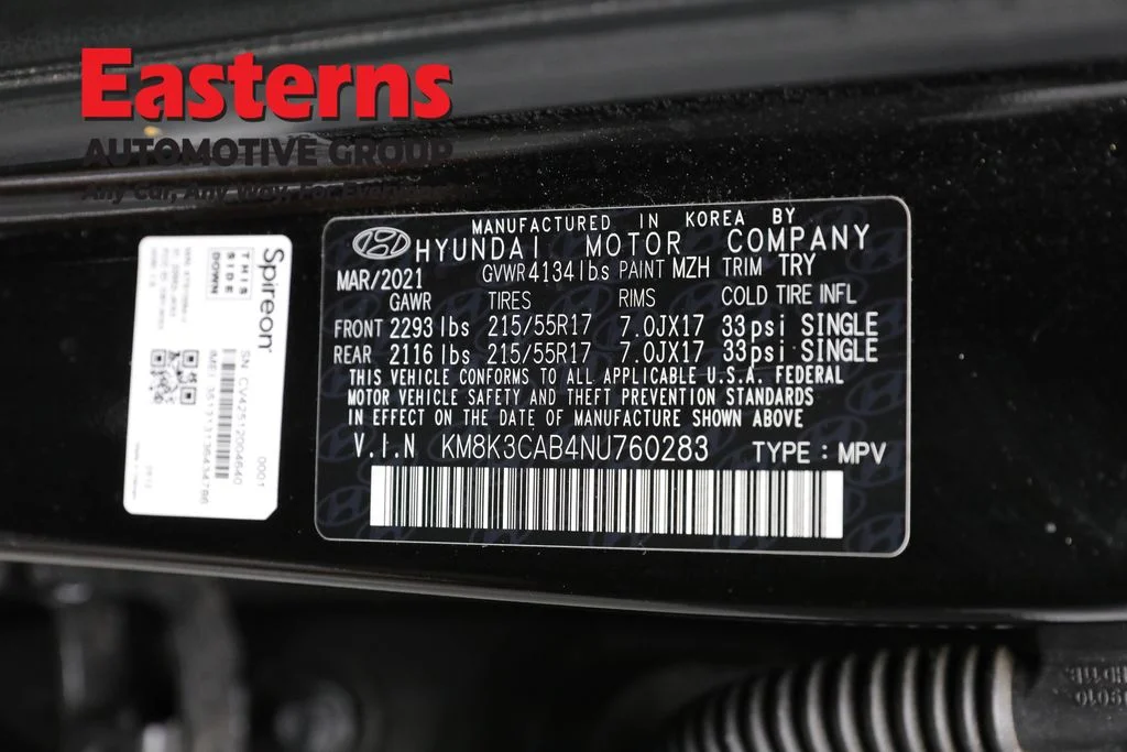 Used 2022 Black Hyundai SEL image 35
