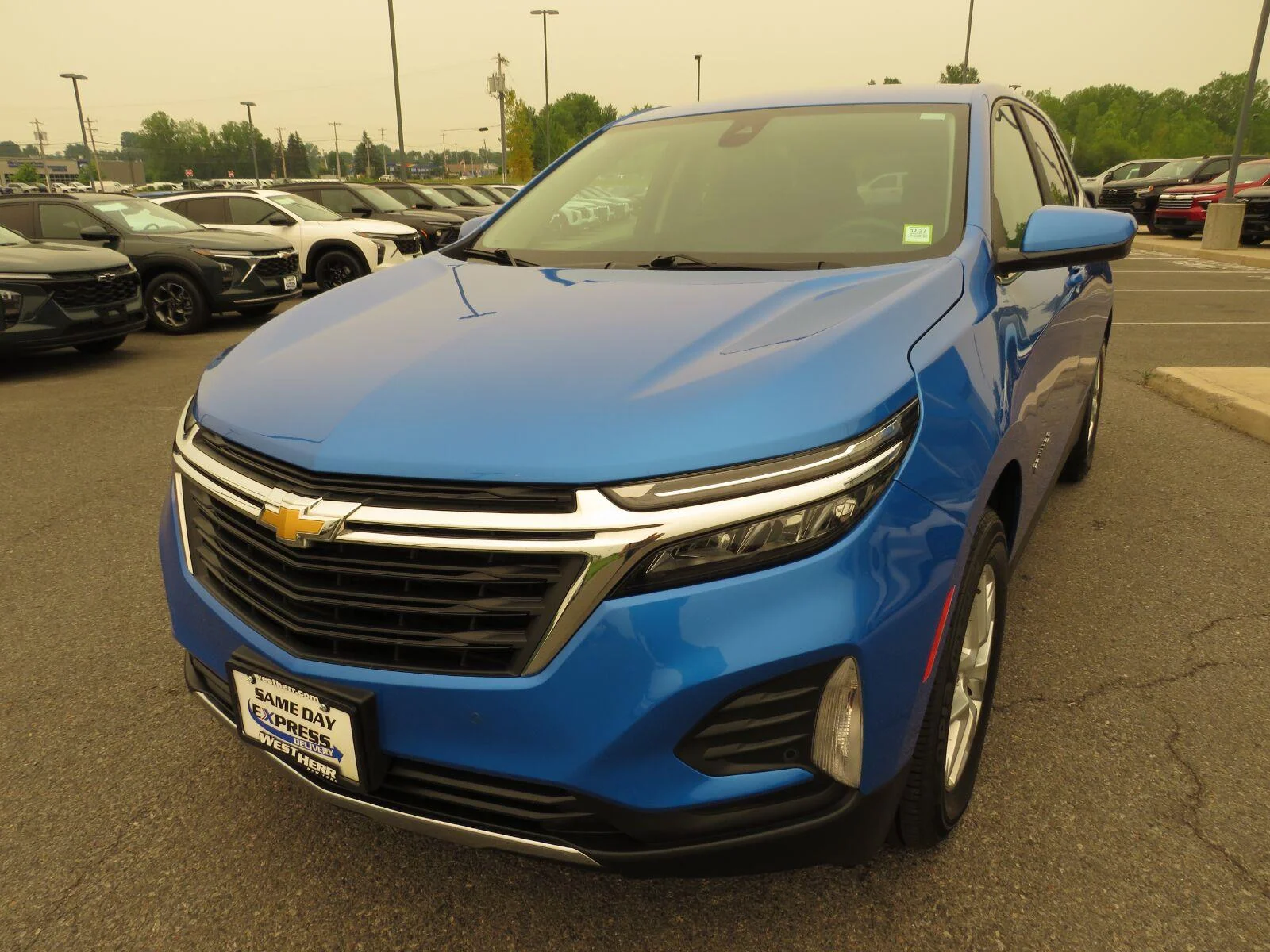 Used 2024 Riptide Blue Metallic Chevrolet LT image 13