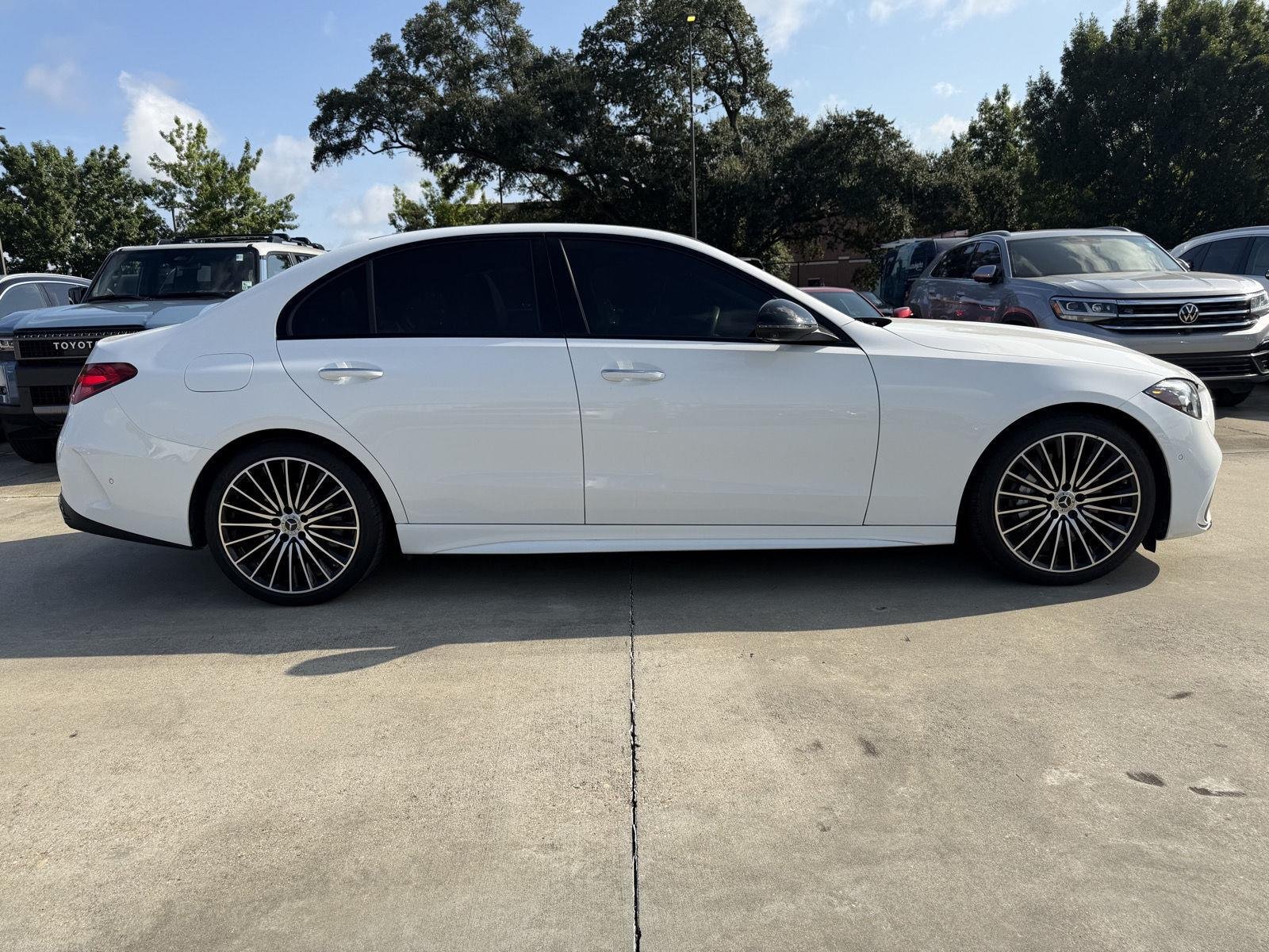 Certified Used 2023 Polar White Mercedes-Benz C 300 image 25