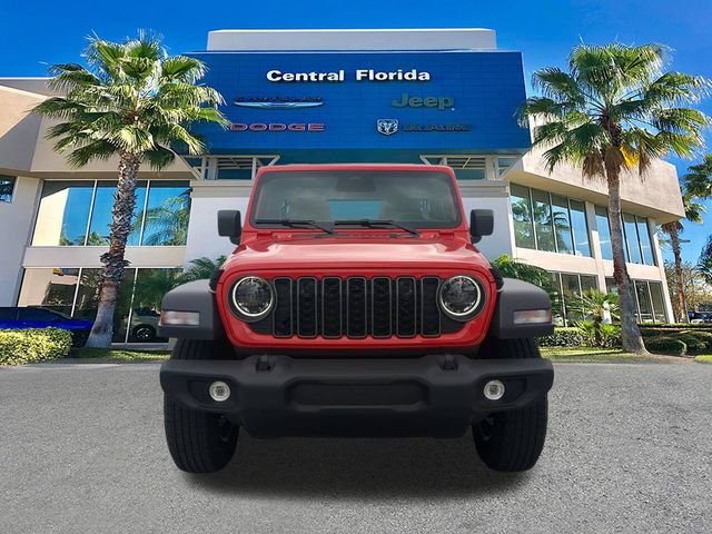New 2027 Firecracker Red Clear-Coat Paint Jeep Sport S image 3