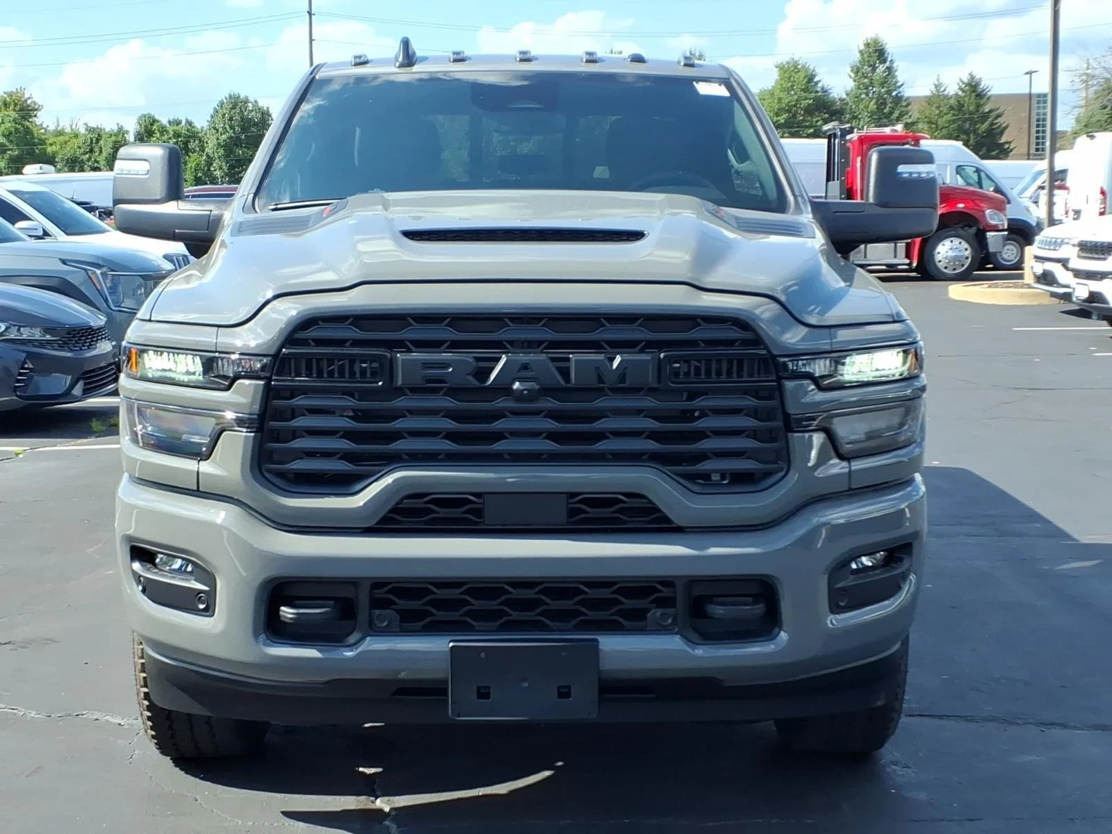 New 2027 Ceramic Gray Clearcoat Ram Big Horn image 19