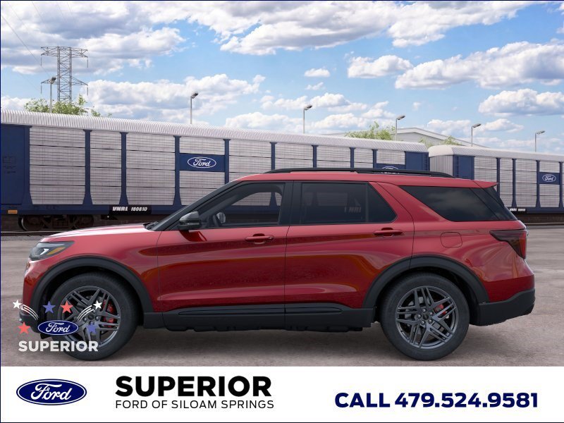 New 2026 Rapid Red Metallic Tinted Clearcoat Ford ST image 3