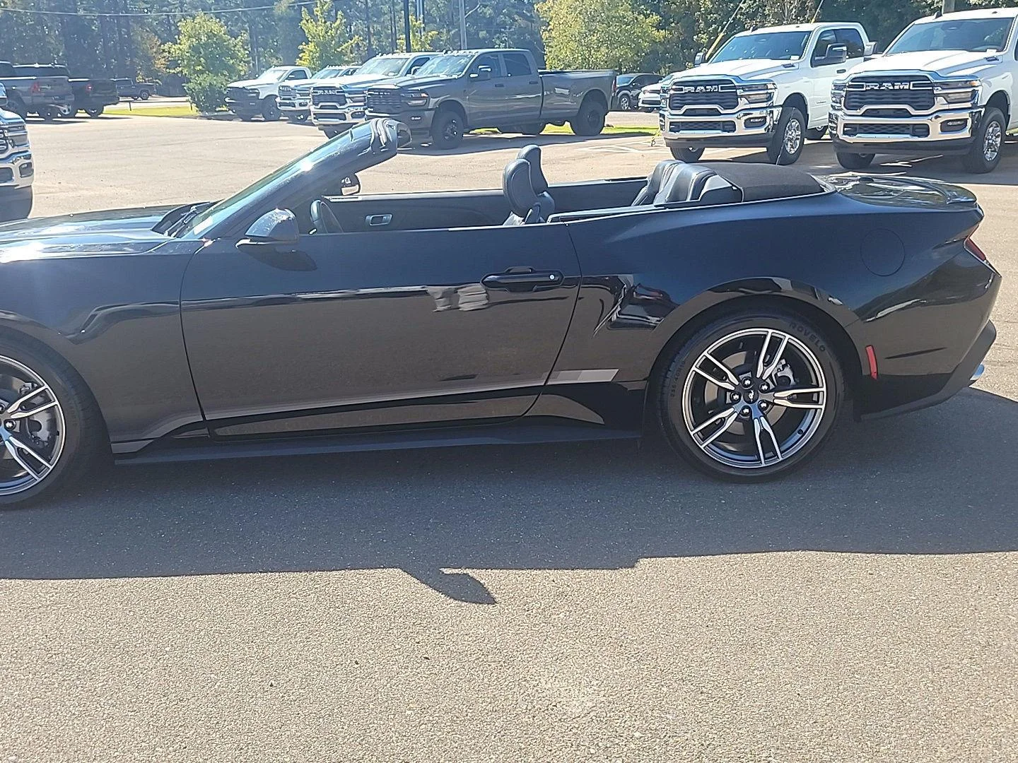 Used 2024 Shadow Black Ford EcoBoost Premium image 13