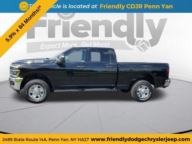 New 2026 Diamond Black Crystal Pearl-Coat Exterior Paint RAM Tradesman image 2