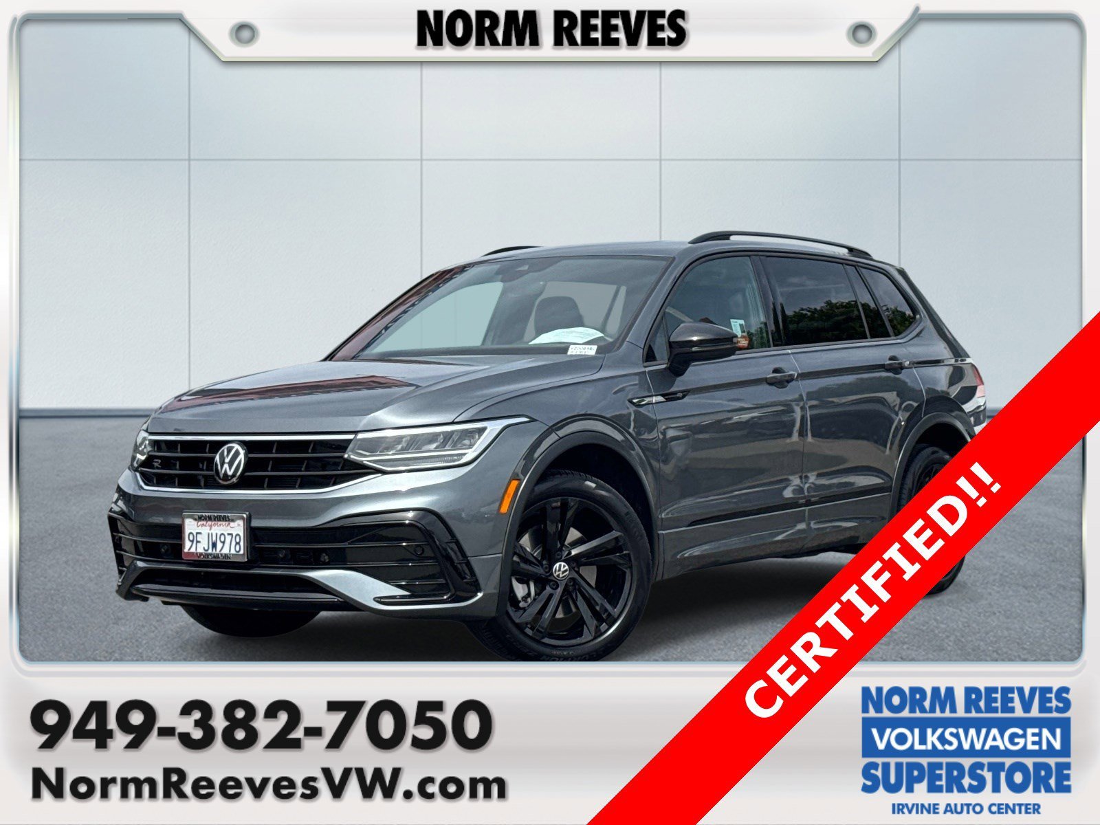 2023 Volkswagen Tiguan SE R-LINE BLACK