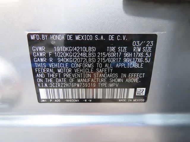 2023 Honda HR-V EX-L - Photo 26