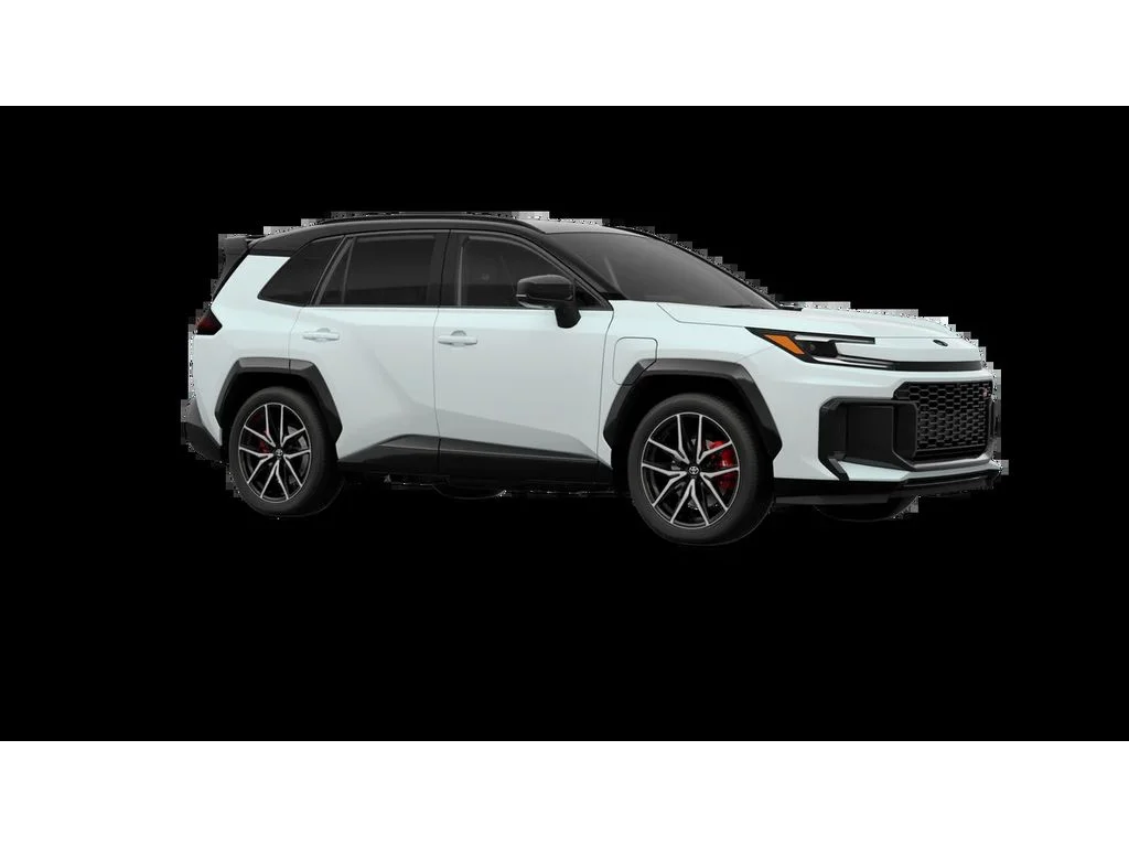 New 2026 Wind Chill Pearl with Midnight Black Metallic roof Toyota GR SPORT image 44