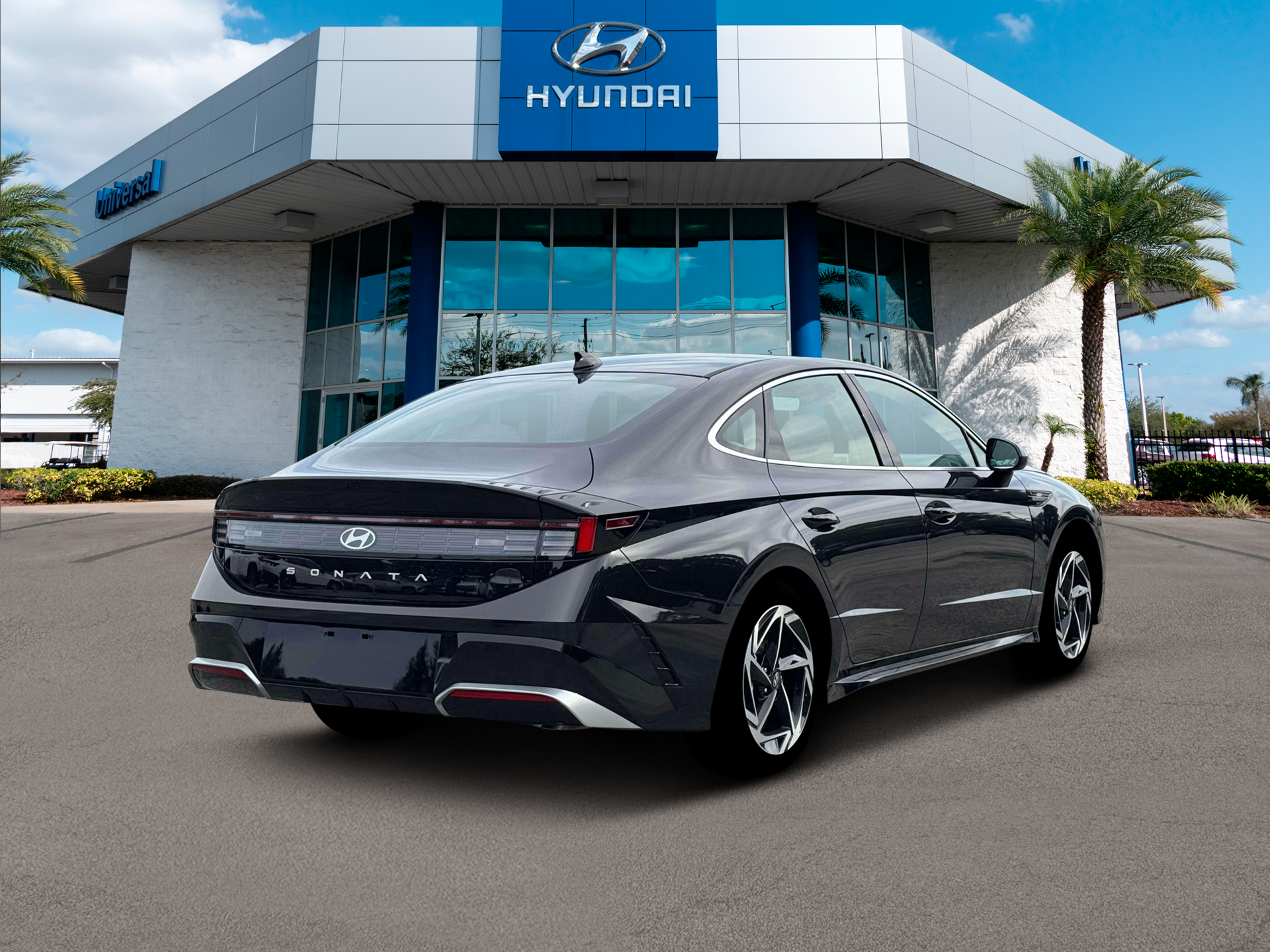 New 2026 Blue Hyundai SEL Sport image 8