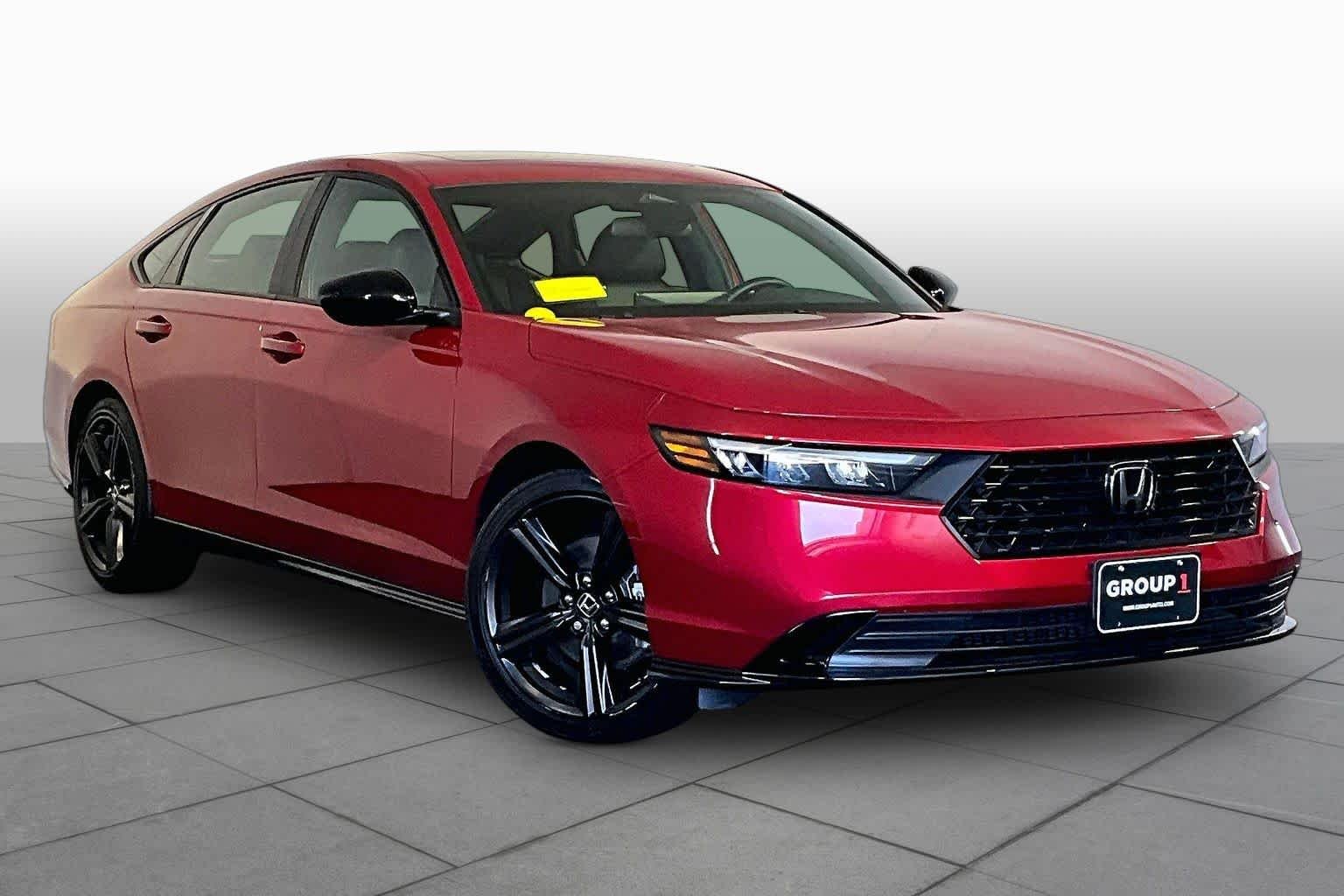 Used 2023 Radiant Red Metallic Honda Sport-L image 3