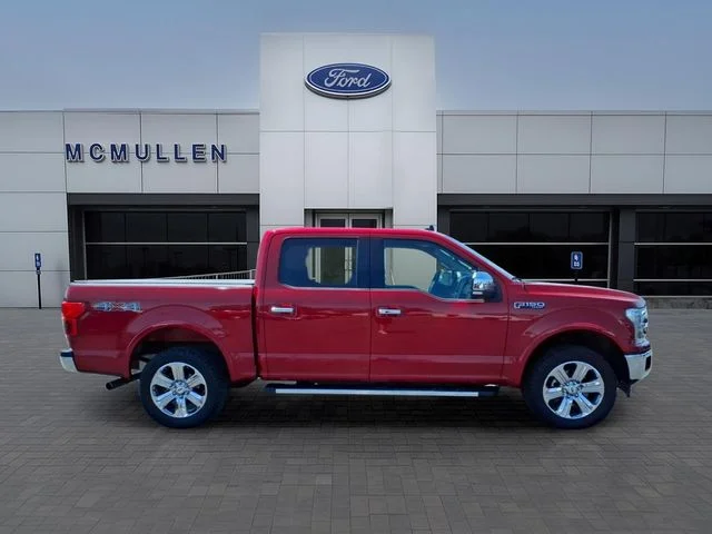 Used 2020 Red Metallic Ford Lariat image 4