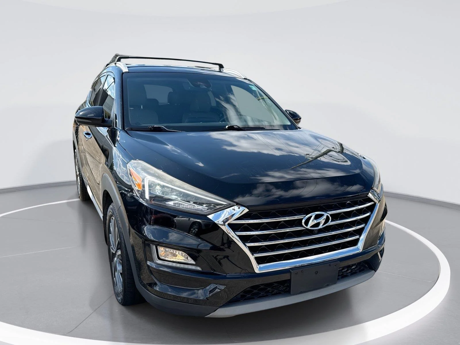 Used 2020 Black Noir Pearl Hyundai Limited image 1