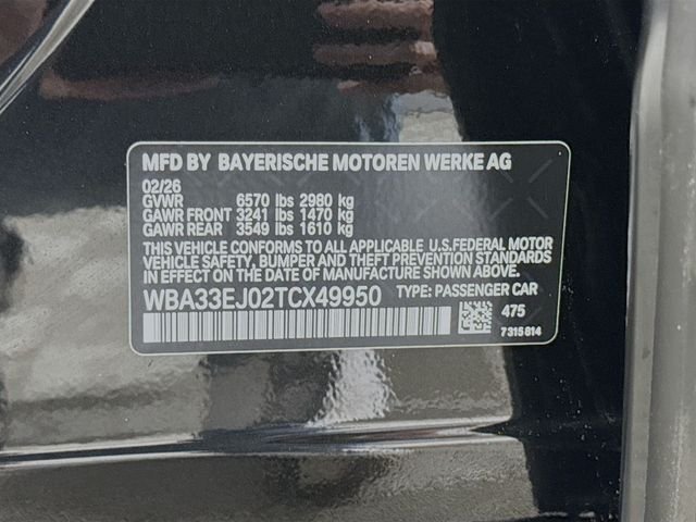 Used 2026 Black BMW 760i xDrive image 34