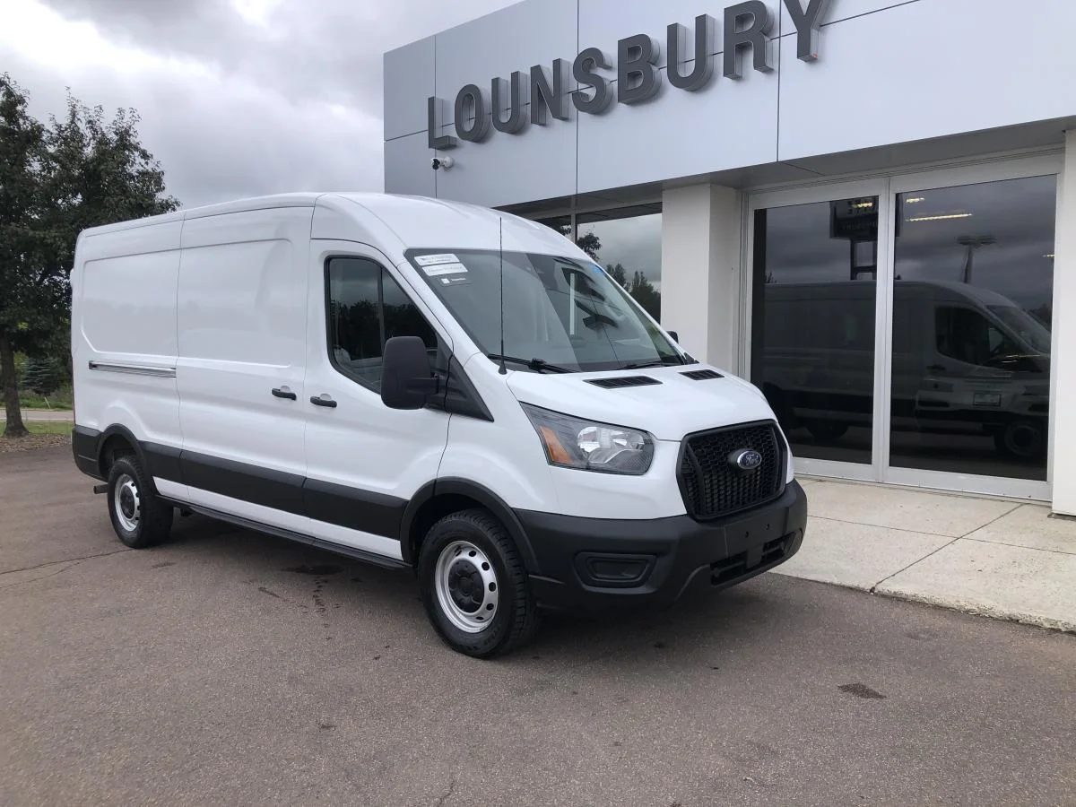 Used 2025 White Ford T-250 148" Med Rf 9070 GVWR RWD image 3