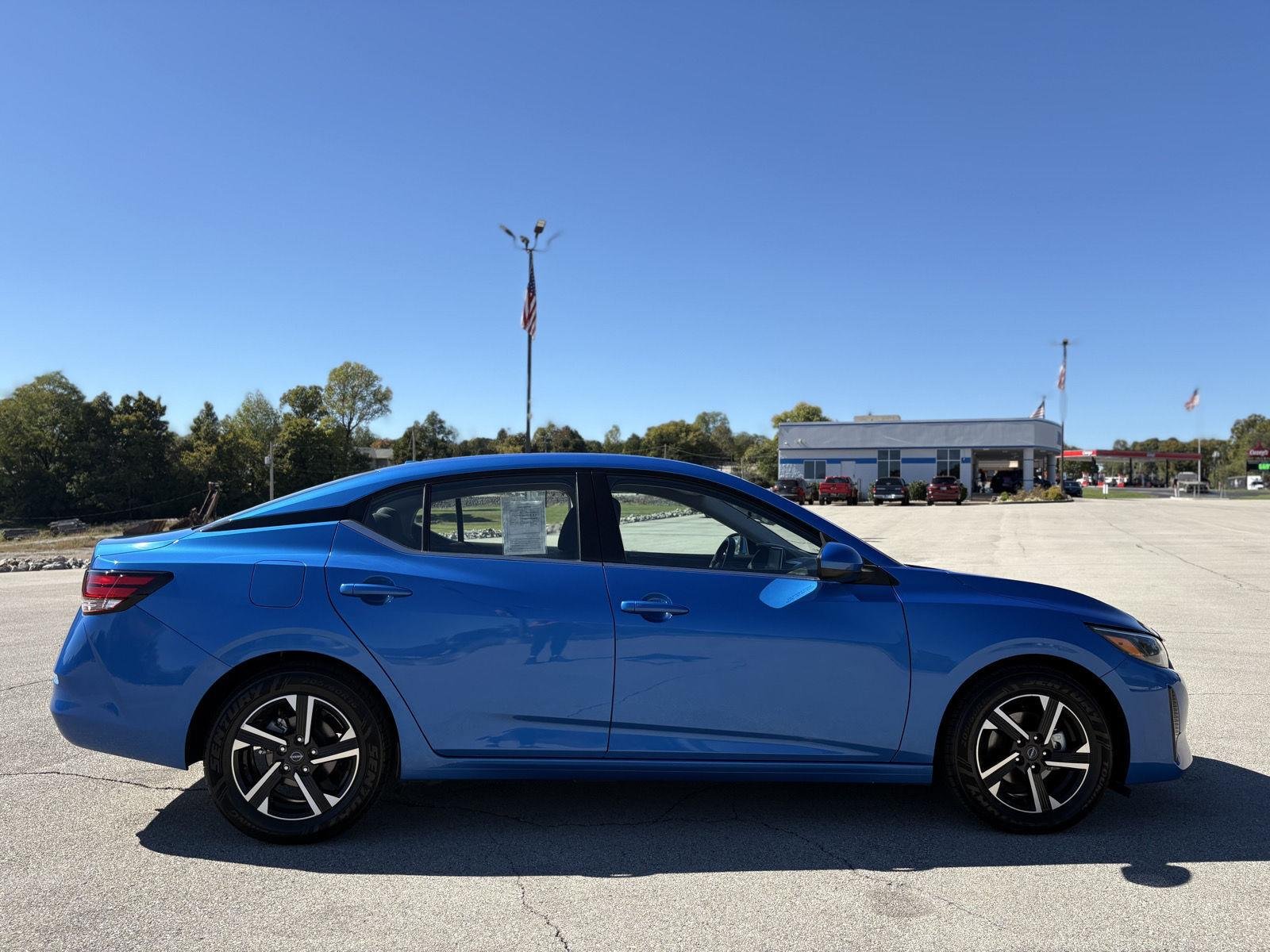 Used 2025 Electric Blue Metallic Nissan SV image 23