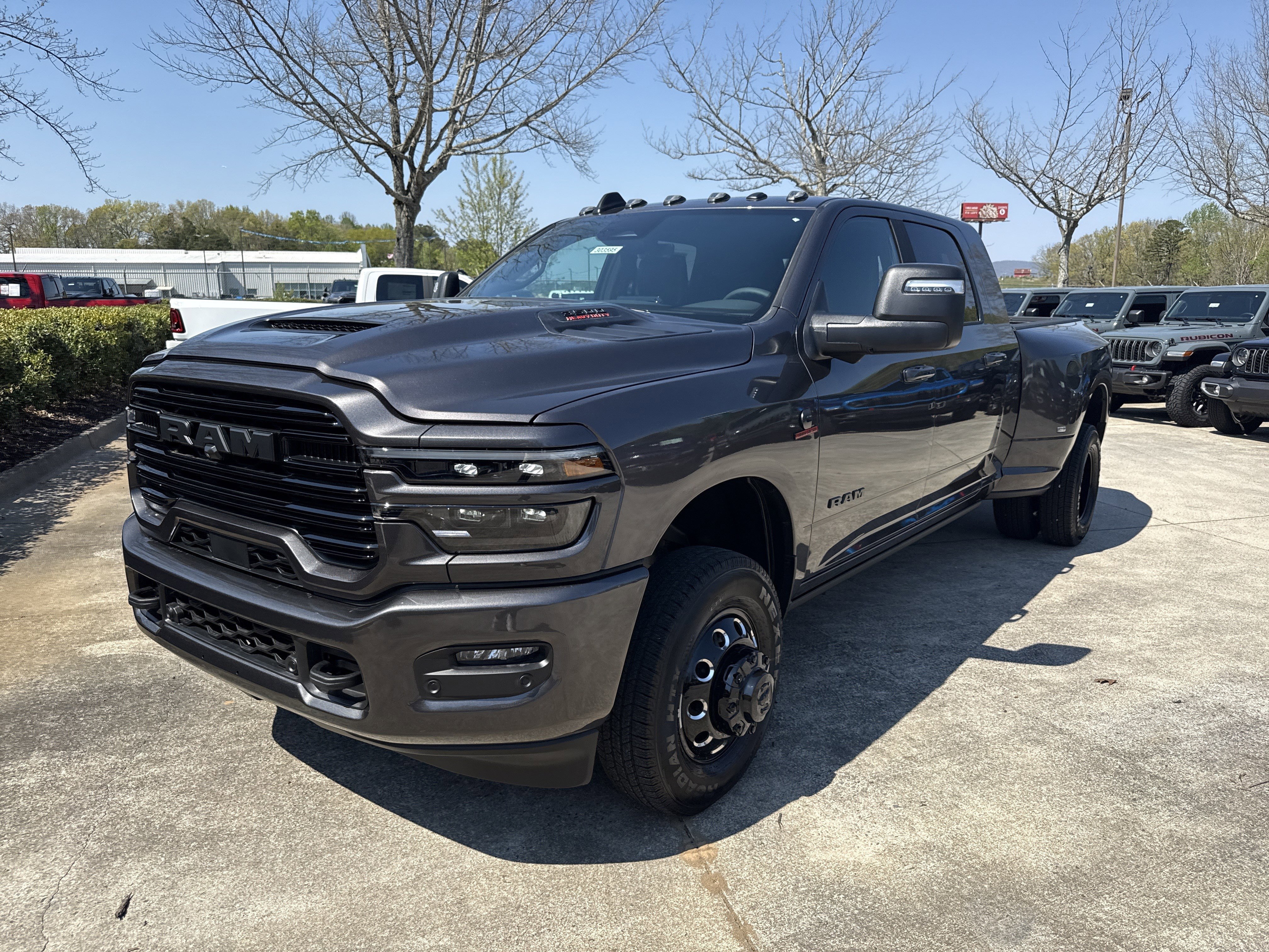 New 2026 Granite Crystal Metallic Clearcoat RAM Laramie DRW / DUALLY image 3
