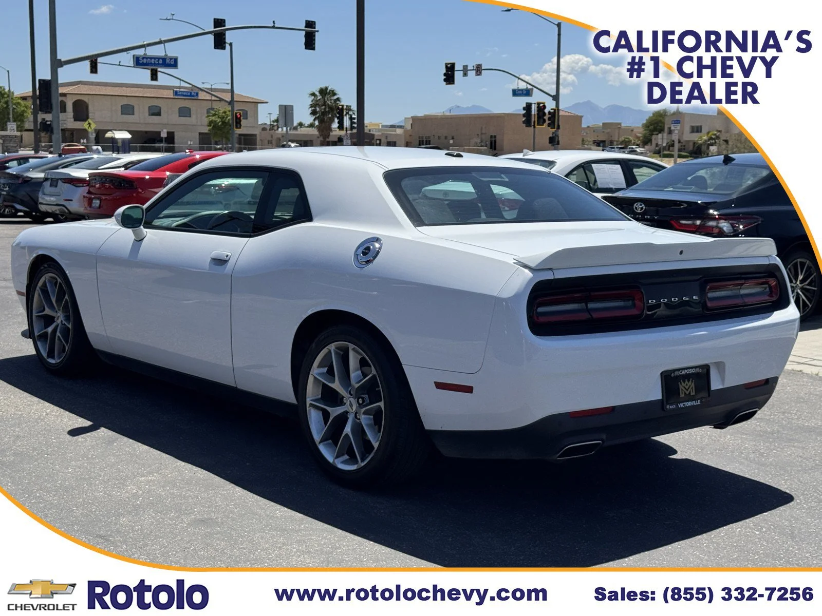 Used 2022 White Knuckle Clearcoat Dodge GT image 4