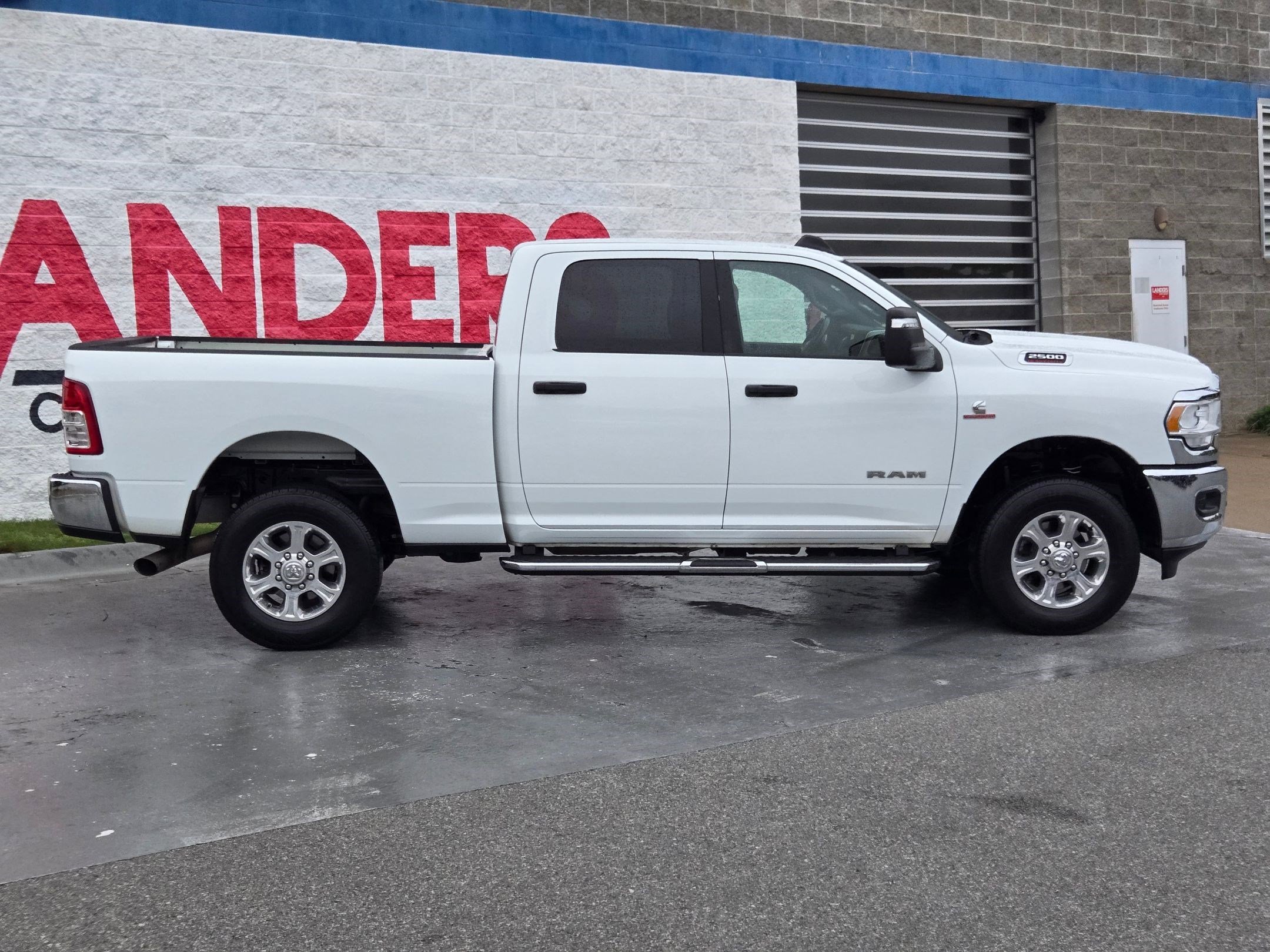 Used 2024 Bright White Clearcoat RAM Big Horn image 8