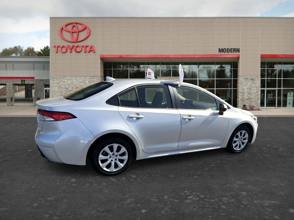 Certified Used 2026 Classic Silver Metallic Toyota Hybrid LE image 5