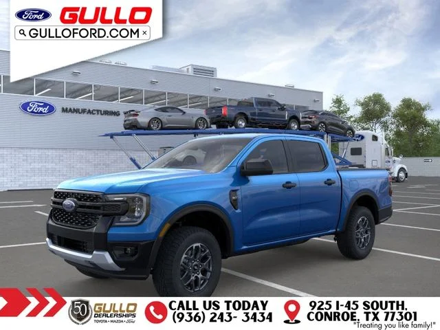 New 2026 Velocity Blue Metallic Ford XLT image 1