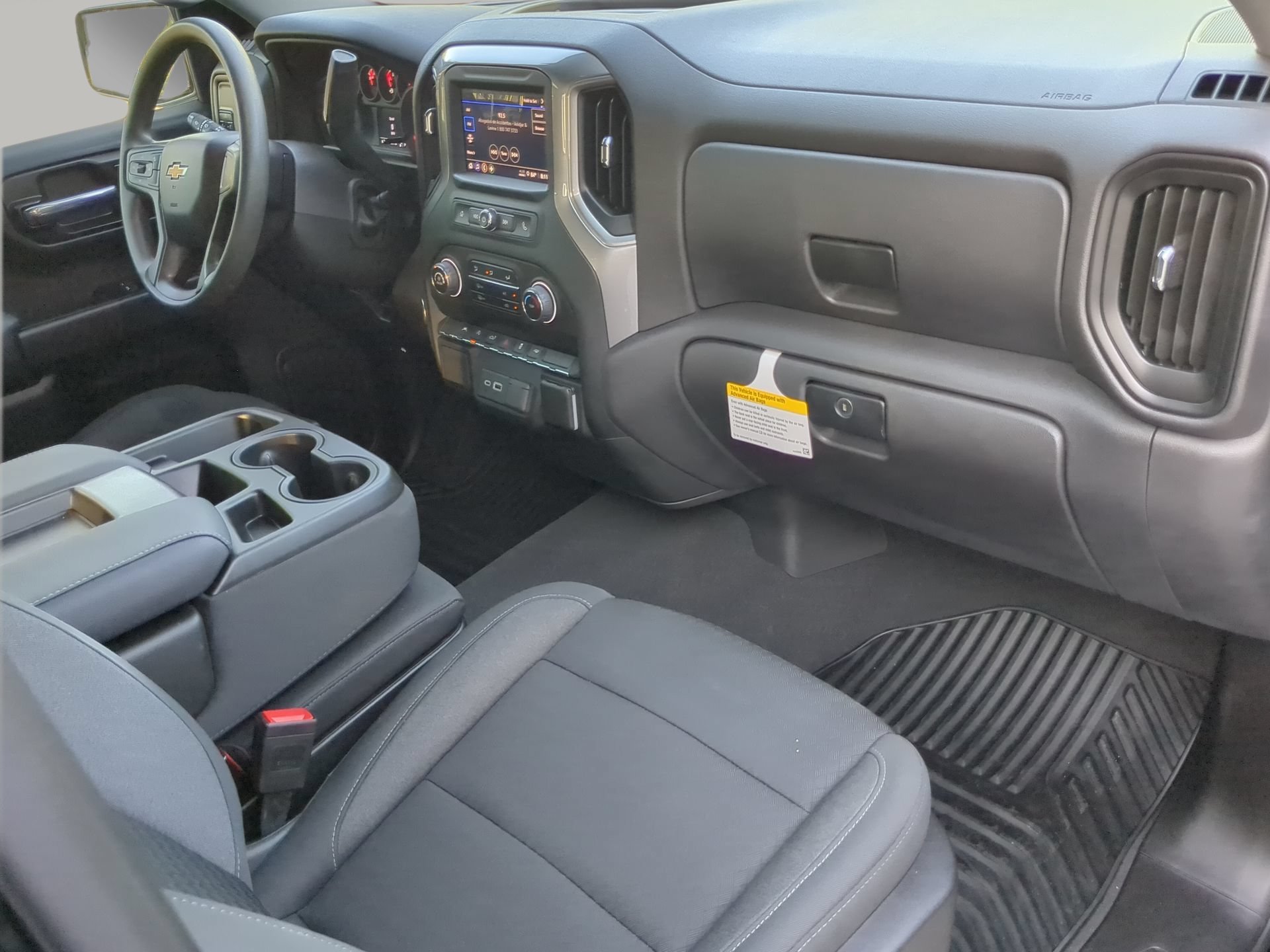Used 2024 Black Chevrolet Custom Crew Cab Pickup image 48