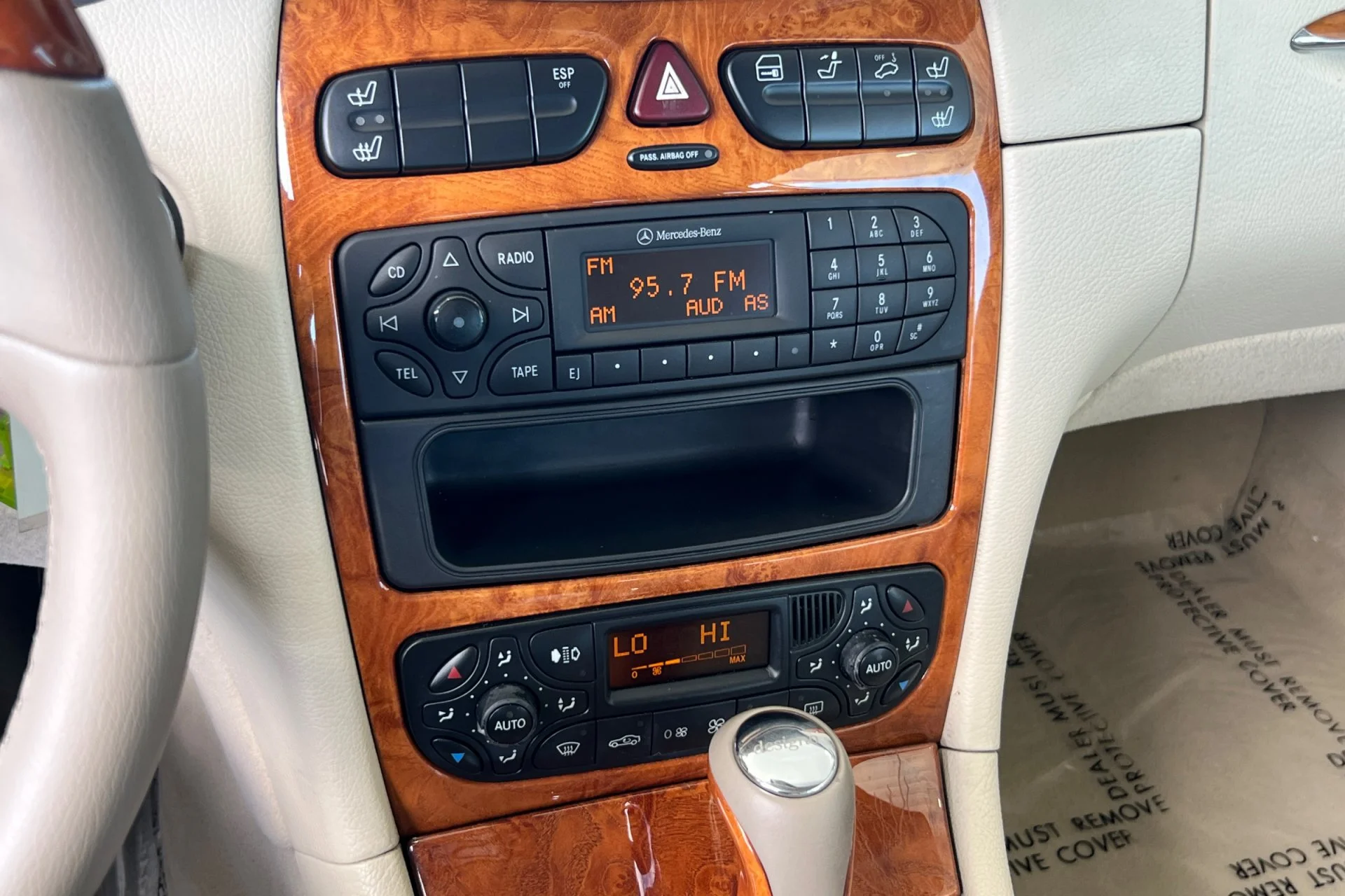 Used 2004 designo Mocha Black Mercedes-Benz 2dr Cabriolet 5.0L image 20