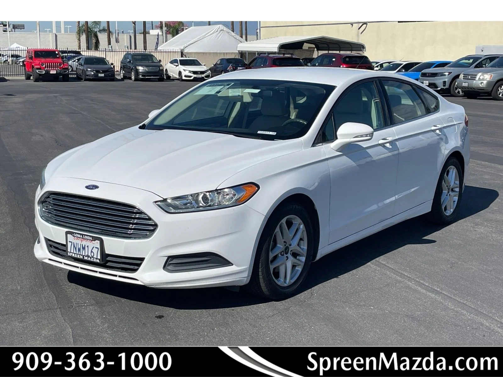 Used 2016 Oxford White Ford SE image 1