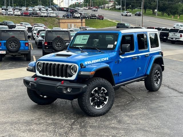 New 2026 Hydro Blue Pearl-Coat Exterior Paint Jeep Rubicon image 2