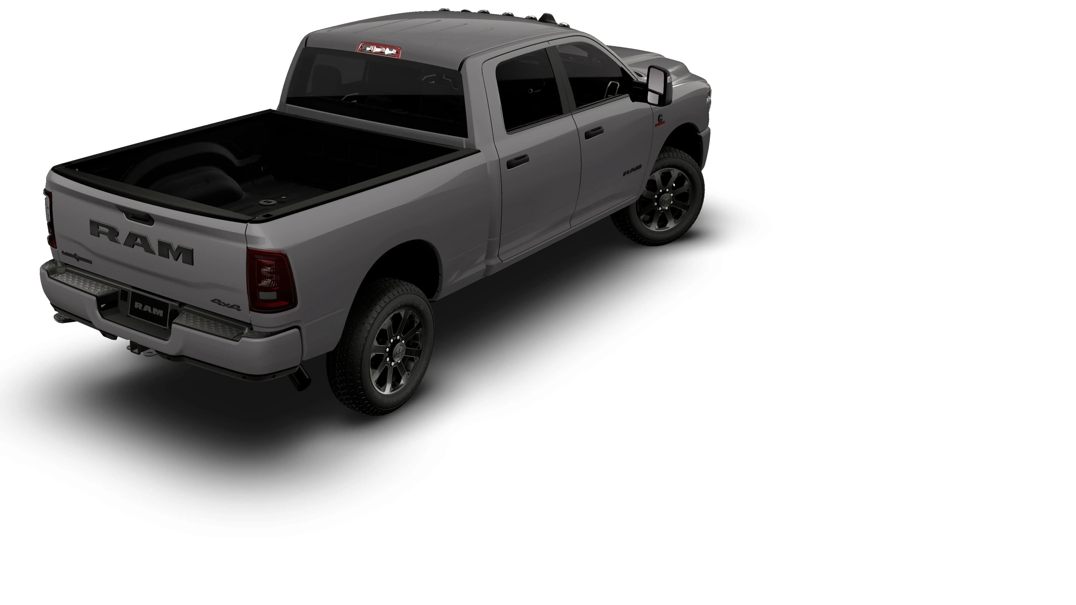 New 2026 Ceramic Gray Clear-Coat Exterior Paint RAM Big Horn image 14