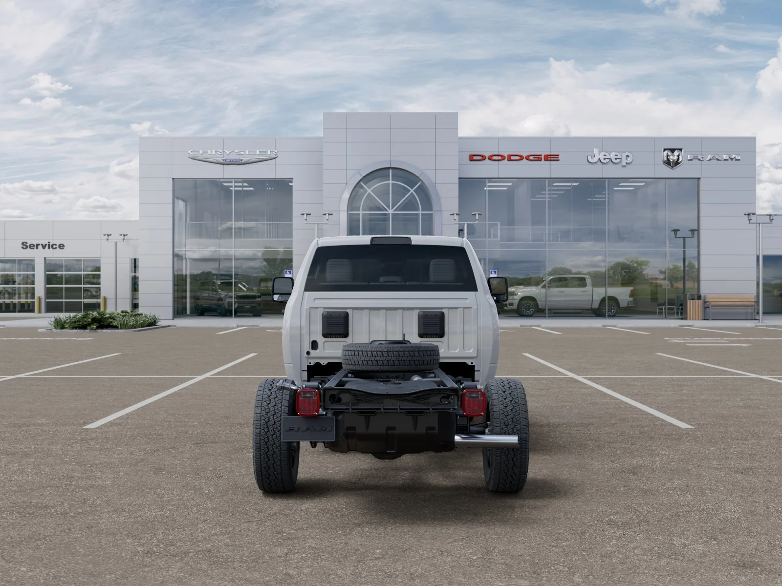 New 2026 Bright White Clearcoat RAM Tradesman image 8
