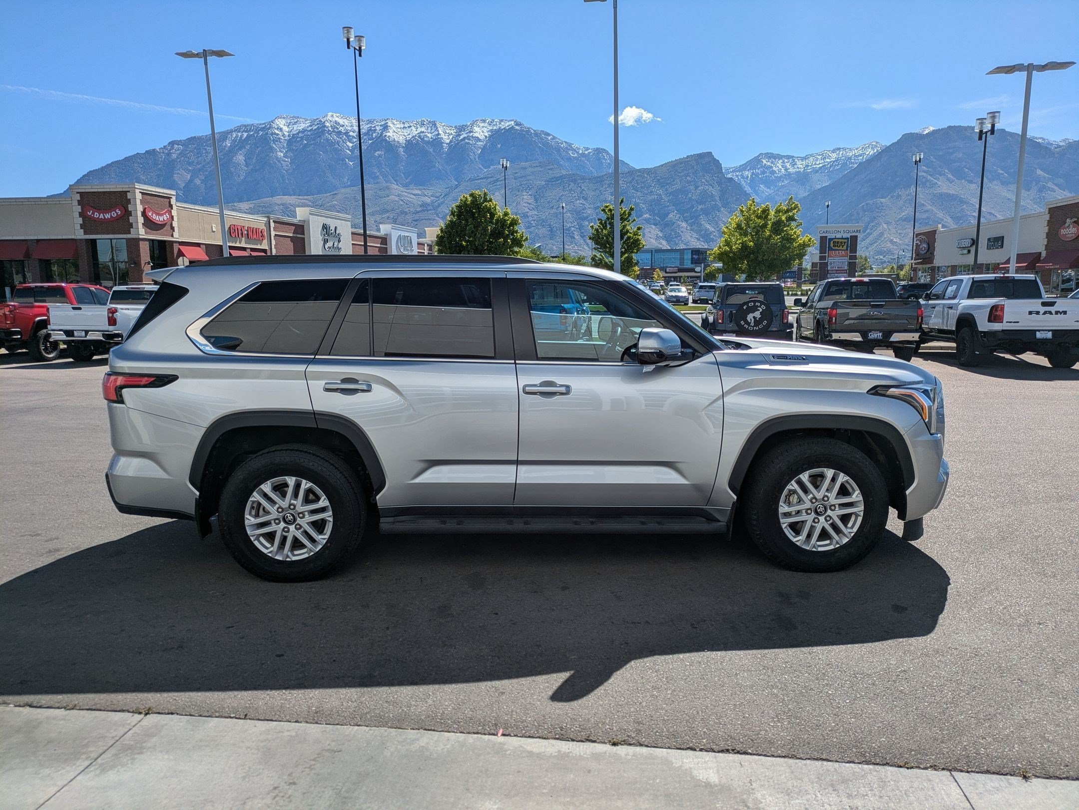 Used 2025 Celestial Silver Metallic Toyota SR5 image 2