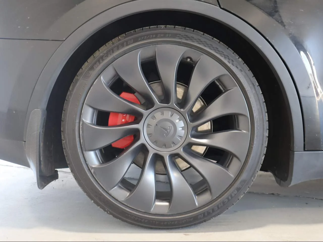 Used 2024 Solid Black Tesla Performance image 9