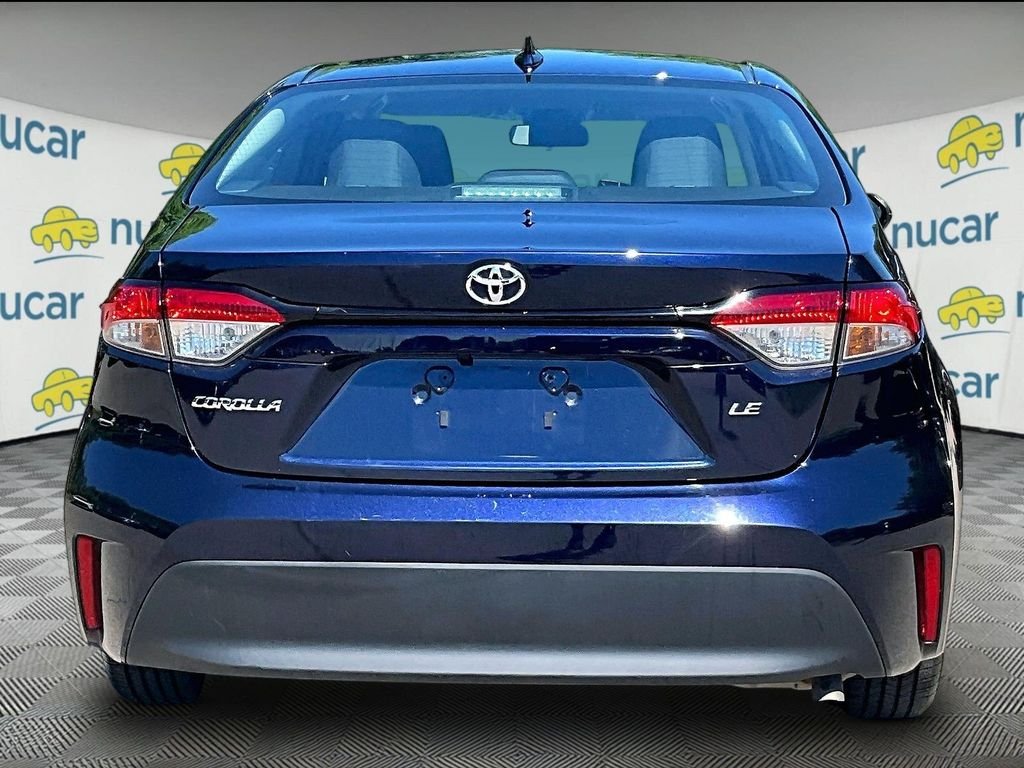 Used 2023 Blue Toyota LE image 5