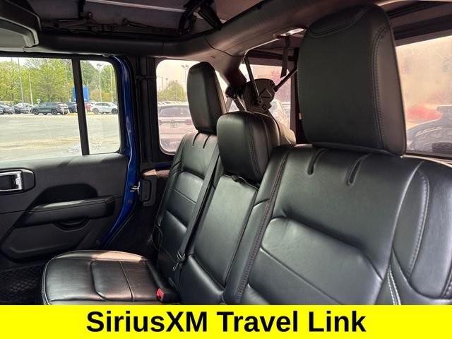 Used 2020 Blue Jeep Unlimited Sahara image 28
