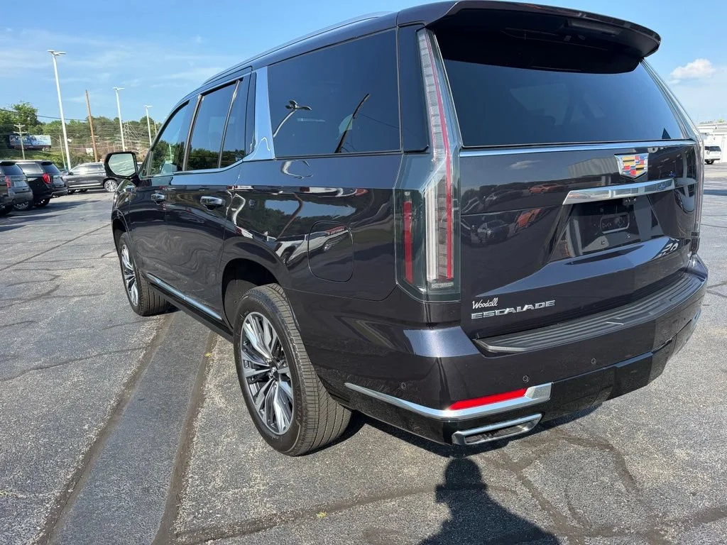 Used 2025 Galactic Gray Metallic Cadillac Premium Luxury image 5