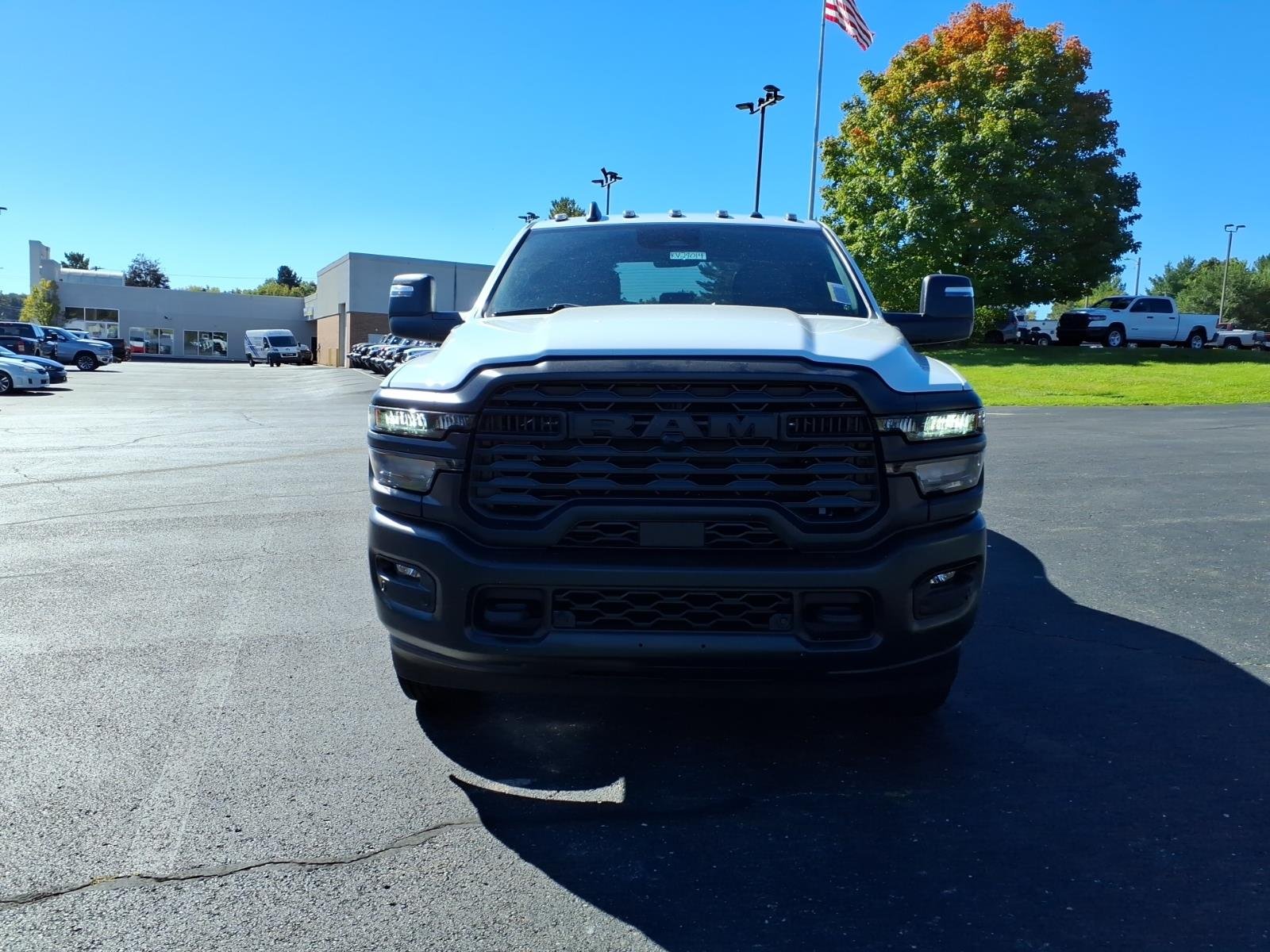 New 2027 Bright White Clear-Coat Exterior Paint RAM Tradesman image 2