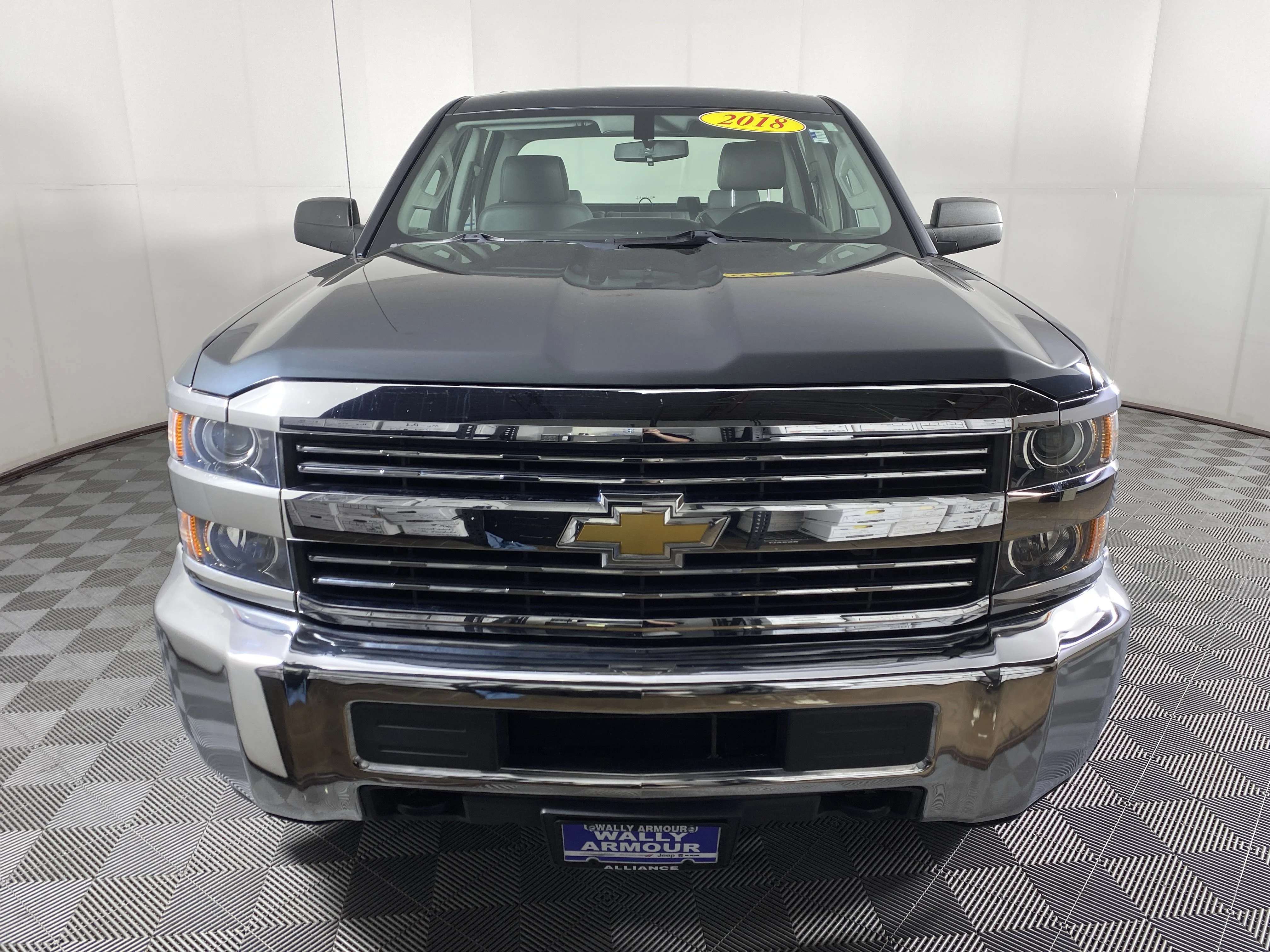 Used 2018 Graphite Metallic Chevrolet Work Truck image 9