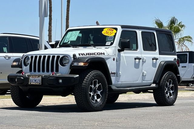 Certified Used 2021 White Jeep Unlimited Rubicon image 8