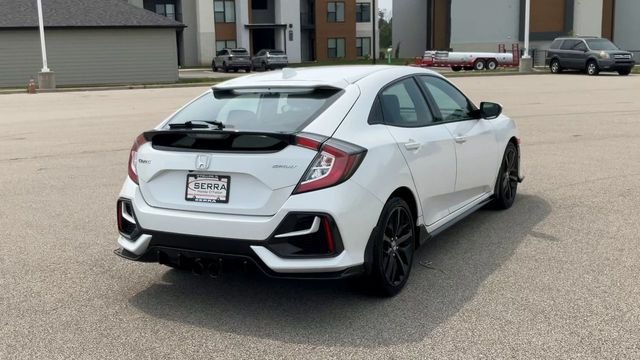 Used 2021 Platinum White Pearl Honda Sport image 8