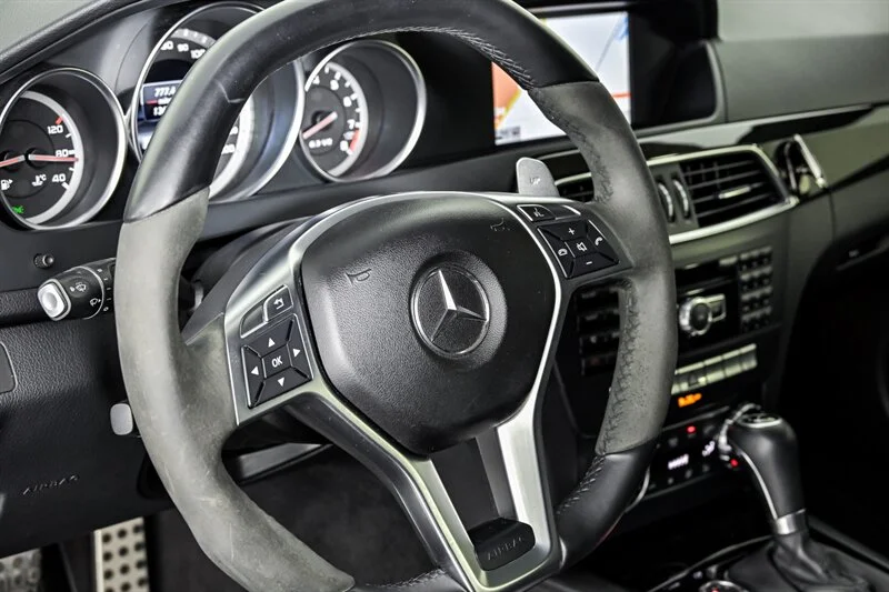 Used 2013 Magnetite Black Metallic Mercedes-Benz C 63 AMG® image 20