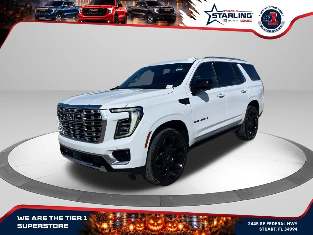 New 2026 Glacier White Tricoat GMC Denali image 1