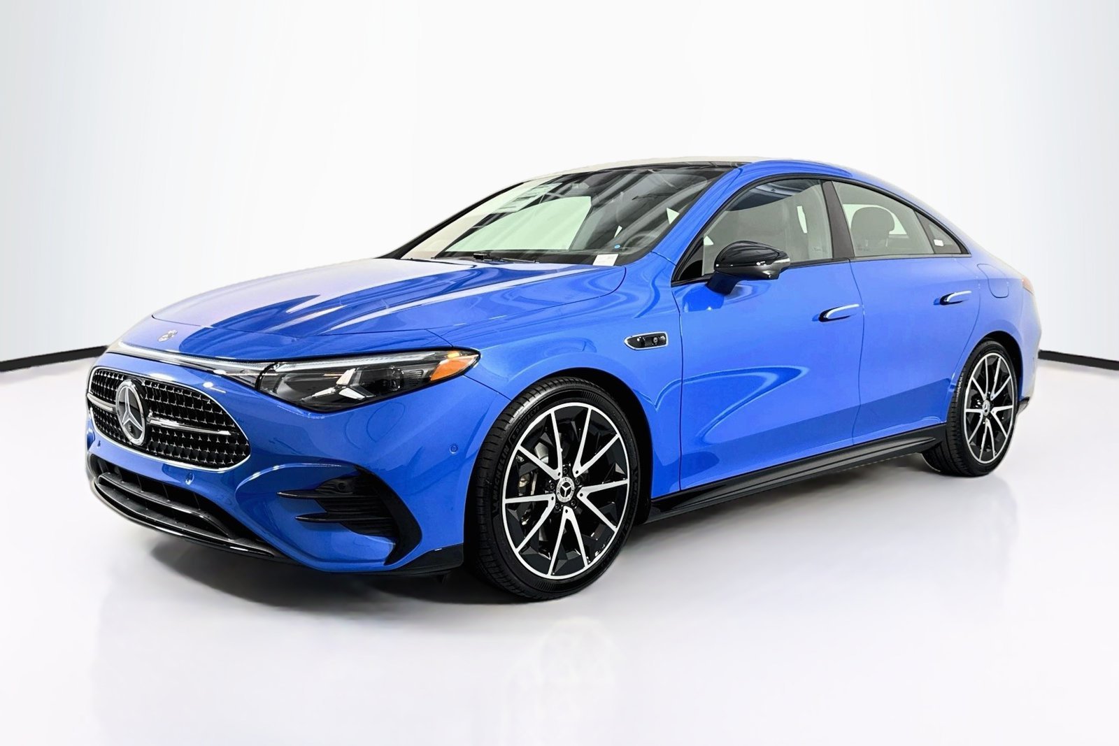 New 2027 Sky Blue Metallic Mercedes-Benz CLA 220 Hybrid image 1