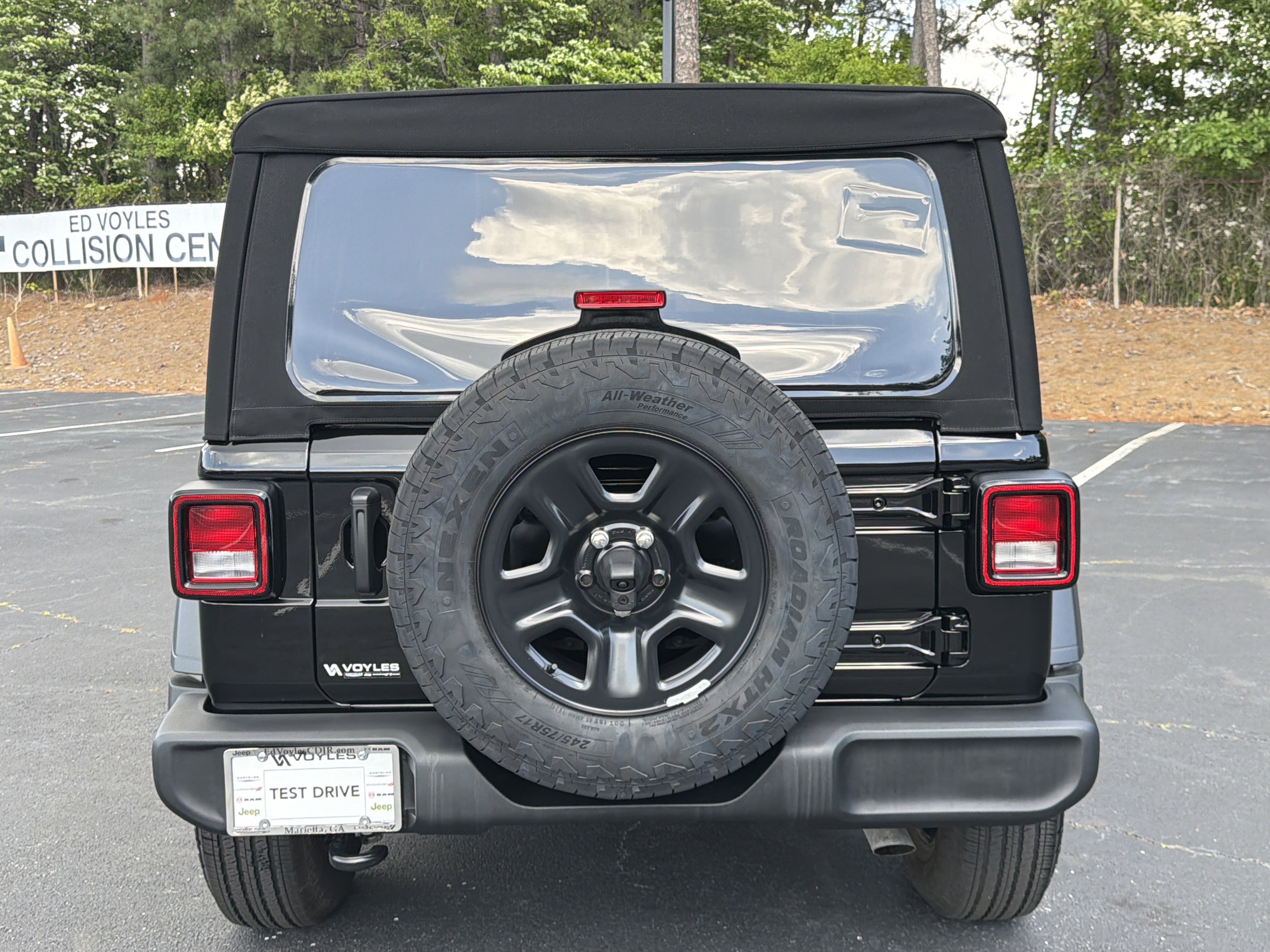Used 2025 Black Clearcoat Jeep Sport image 7