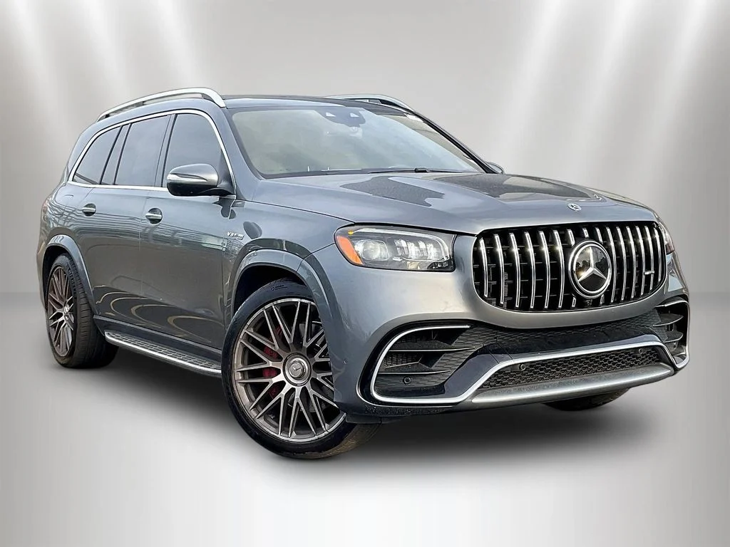 Used 2021 Selenite Gray Metallic Mercedes-Benz GLS 63 AMG® image 3